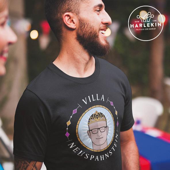 SHIRT BUBEN • VILLA NEUSPAHNSTEIN - DUNKEL-HARLEKINSHOP