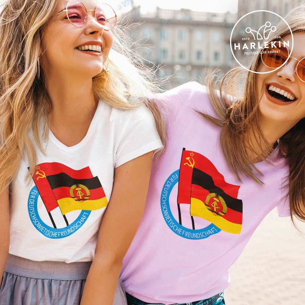 SHIRT MÄDELS • DEUTSCH SOWJETISCHE FREUNDSCHAFT-HARLEKINSHOP