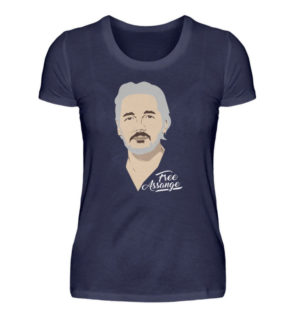 SHIRT MÄDELS • FREE ASSANGE! / COLOR-HARLEKINSHOP