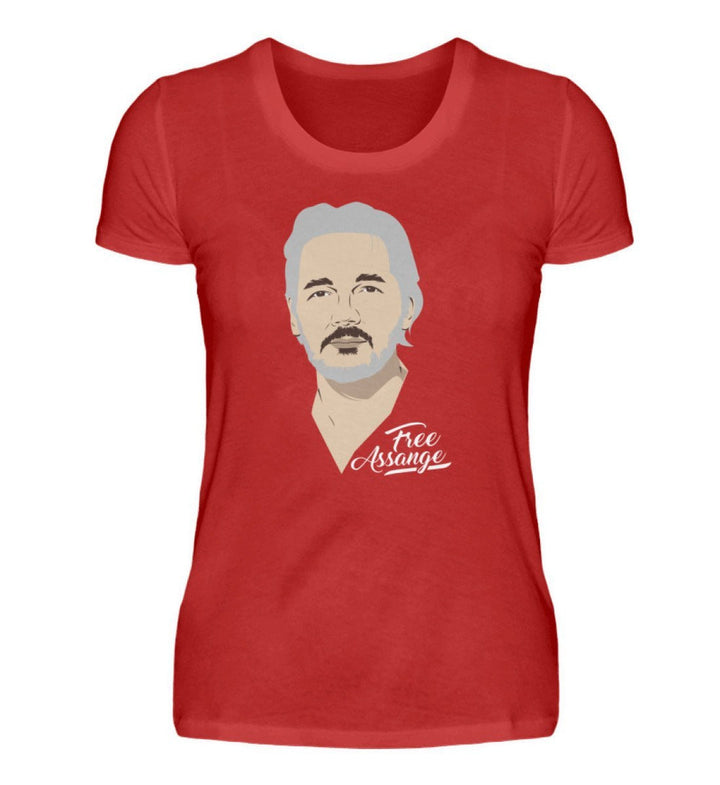 SHIRT MÄDELS • FREE ASSANGE! / COLOR-HARLEKINSHOP