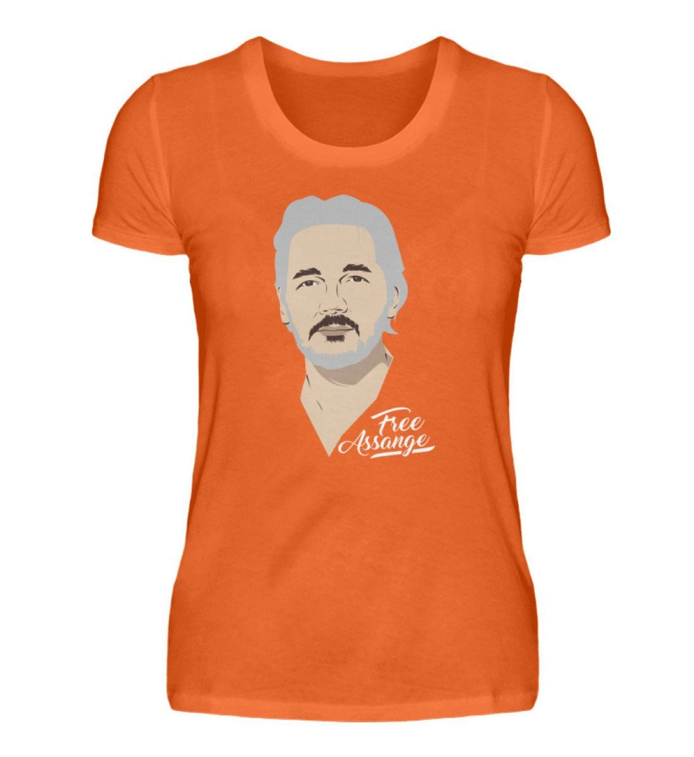 SHIRT MÄDELS • FREE ASSANGE! / COLOR-HARLEKINSHOP