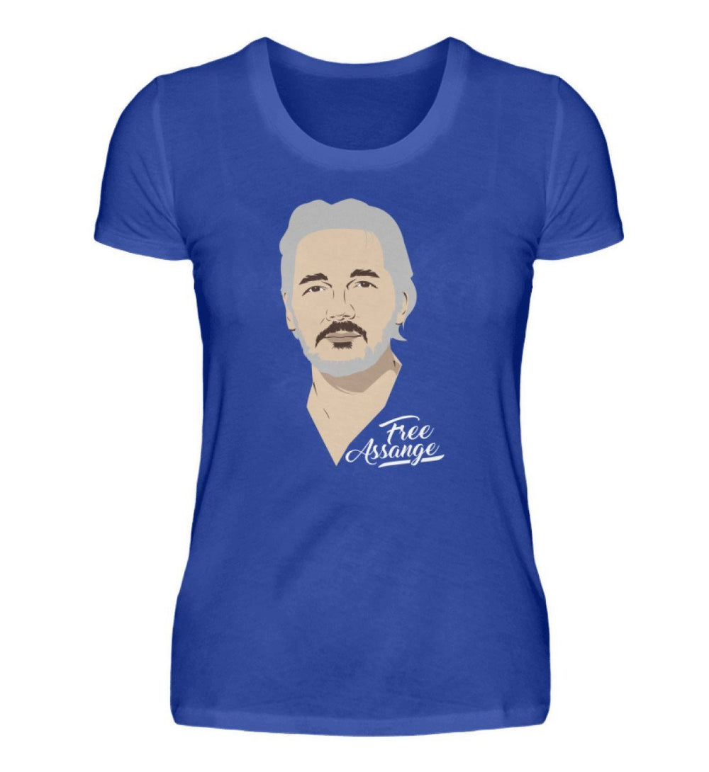 SHIRT MÄDELS • FREE ASSANGE! / COLOR-HARLEKINSHOP