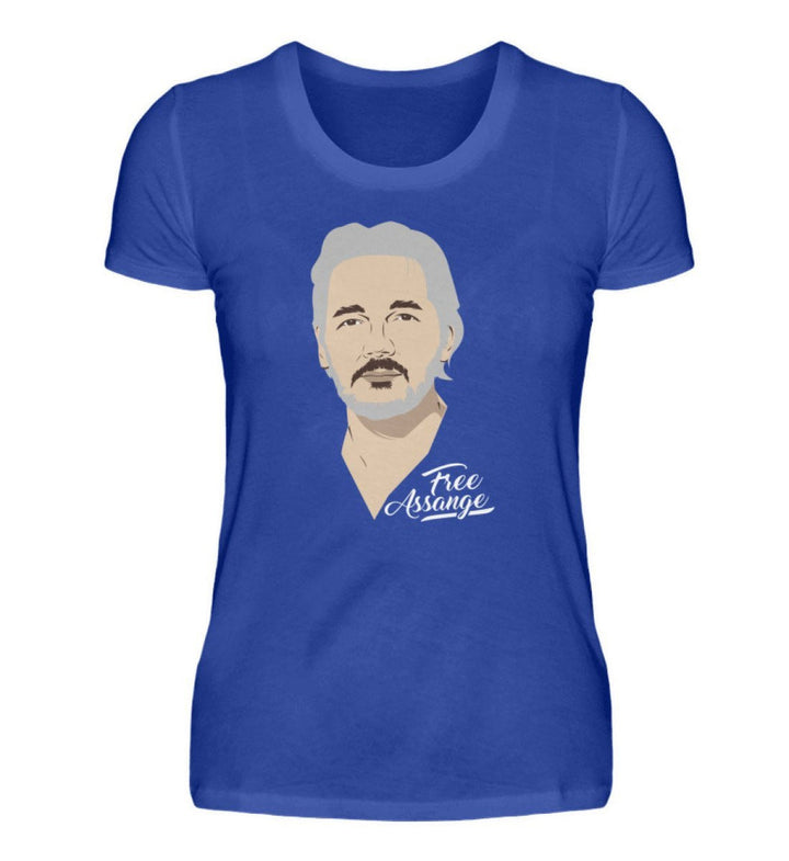 SHIRT MÄDELS • FREE ASSANGE! / COLOR-HARLEKINSHOP