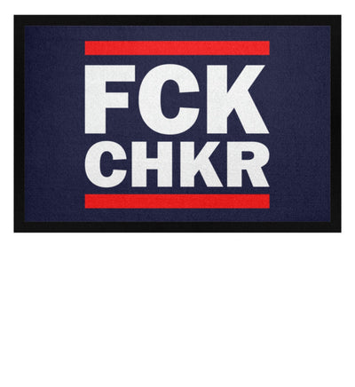 SPASSKULTUR FUSSMATTE • FCK CHKR FAKTENCHECKER-HARLEKINSHOP