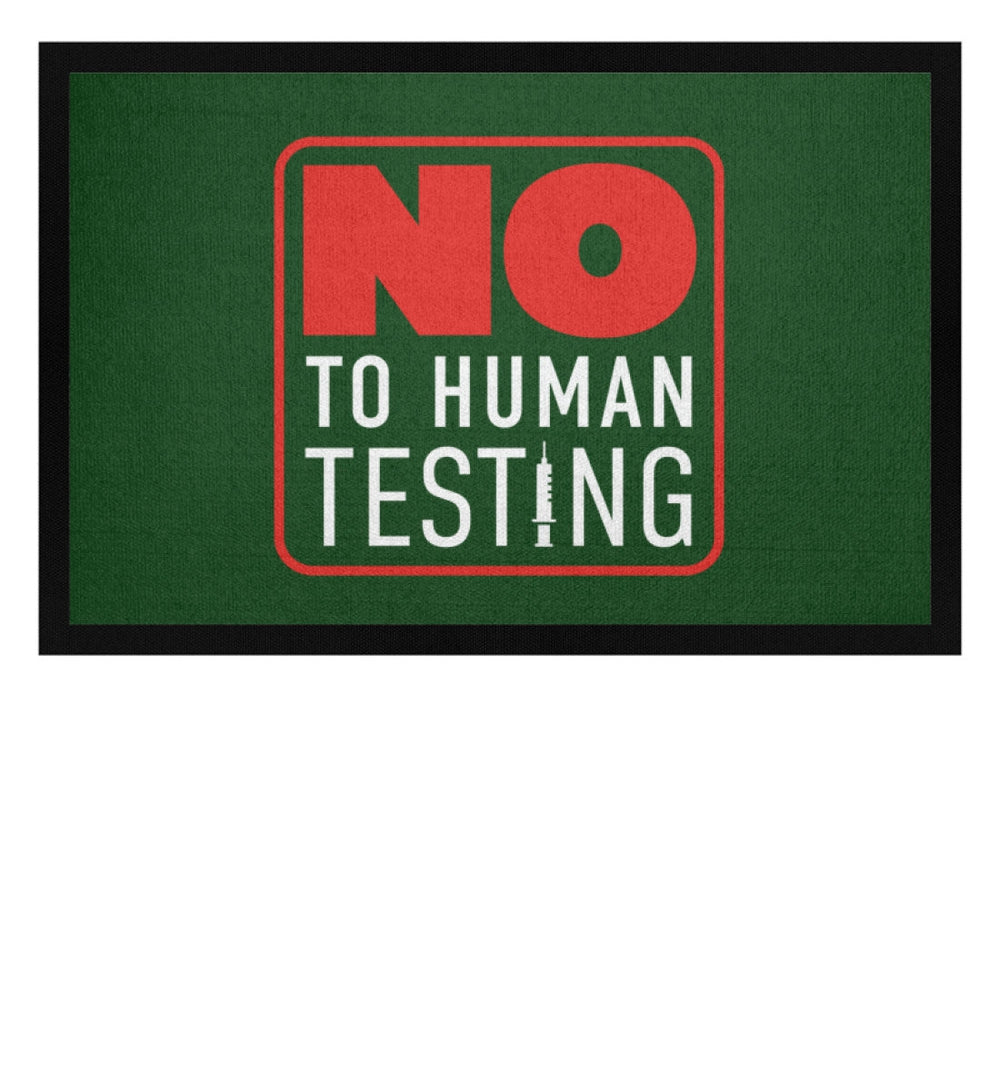 SPASSKULTUR FUSSMATTE • NO HUMAN TESTING-HARLEKINSHOP