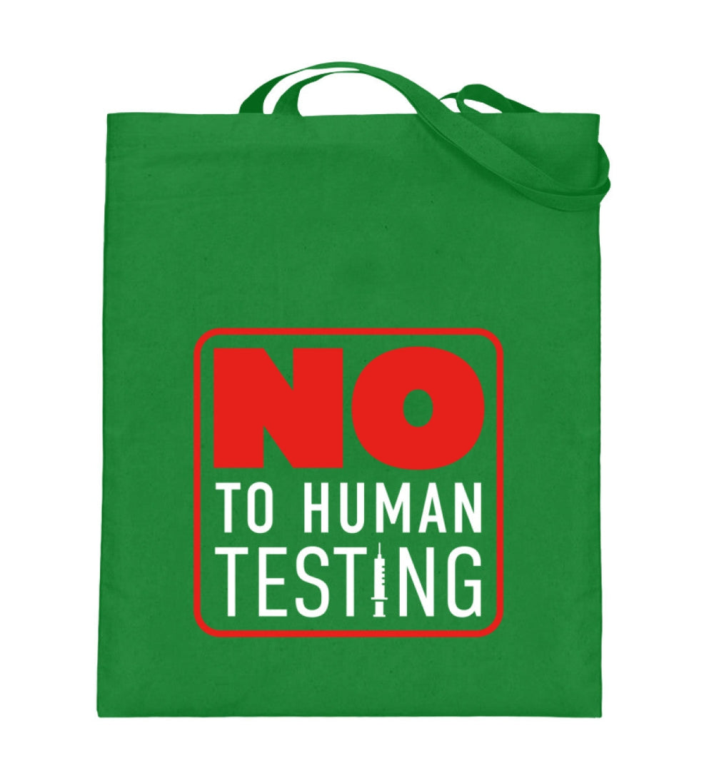 SPASSKULTUR STOFFTASCHE • NO HUMAN TESTING-HARLEKINSHOP