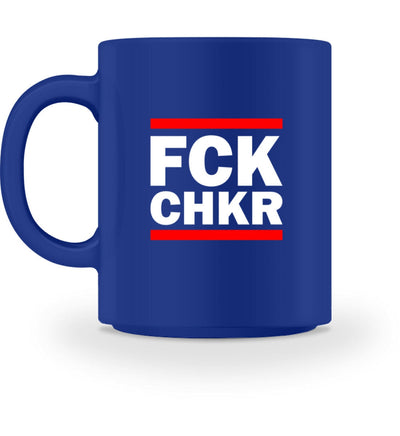 SPASSKULTUR TASSE • FCK CHKR FAKTENCHECKER-HARLEKINSHOP
