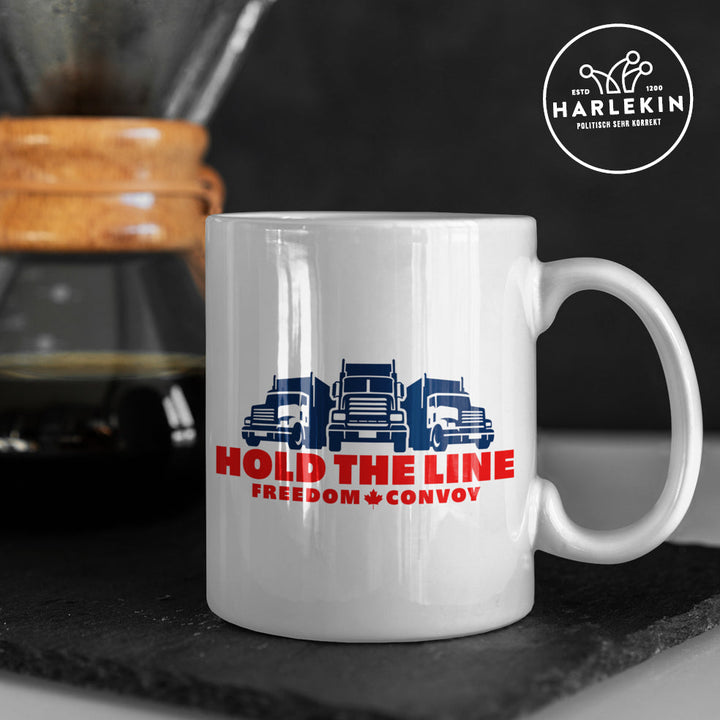 SPASSKULTUR TASSE • FREEDOM CONVOY: HOLD THE LINE-HARLEKINSHOP