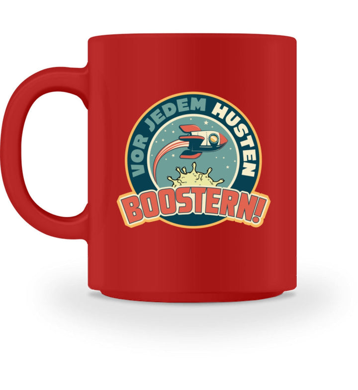 SPASSKULTUR TASSE • VOR JEDEM HUSTEN BOOSTERN-HARLEKINSHOP
