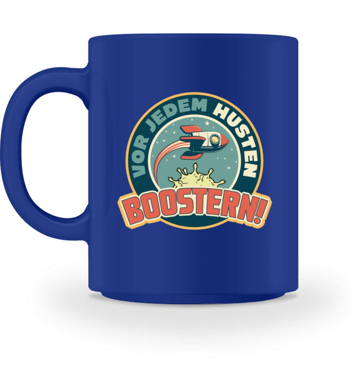 SPASSKULTUR TASSE • VOR JEDEM HUSTEN BOOSTERN-HARLEKINSHOP