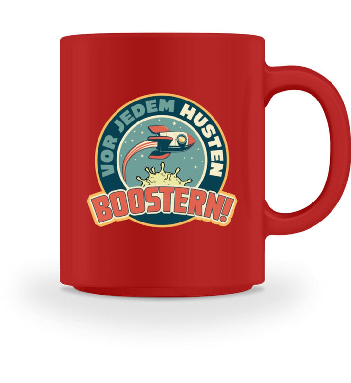 SPASSKULTUR TASSE • VOR JEDEM HUSTEN BOOSTERN-HARLEKINSHOP