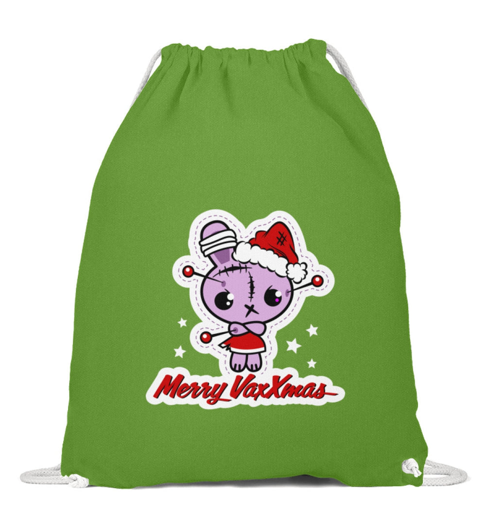 SPASSKULTUR TURNBEUTEL • MERRY VAXXMAS-HARLEKINSHOP