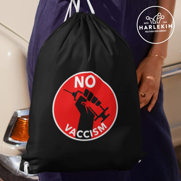 SPASSKULTUR TURNBEUTEL • NO VACCISM-HARLEKINSHOP