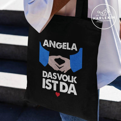 STOFFTASCHE • ANGELA: DAS VOLK IST DA!-HARLEKINSHOP