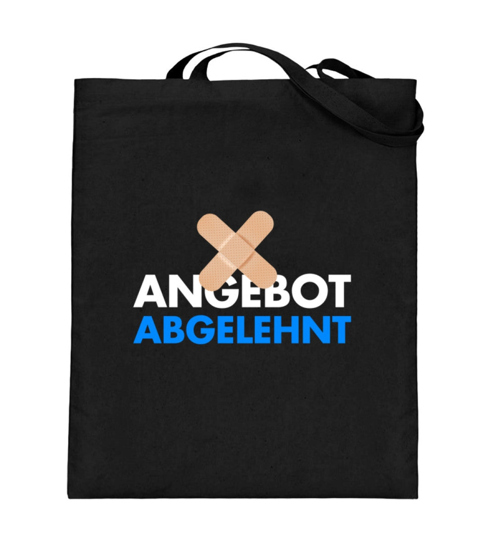 STOFFTASCHE • (IMPF-) ANGEBOT ABGELEHNT-HARLEKINSHOP