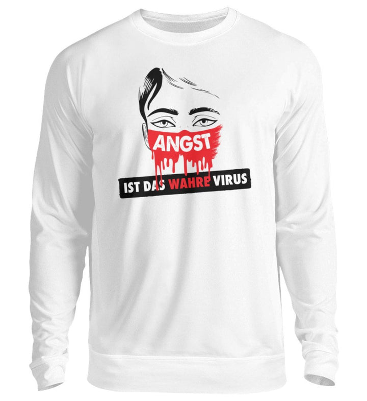 SWEATER BUBEN • ANGST IST DAS WAHRE VIRUS-HARLEKINSHOP