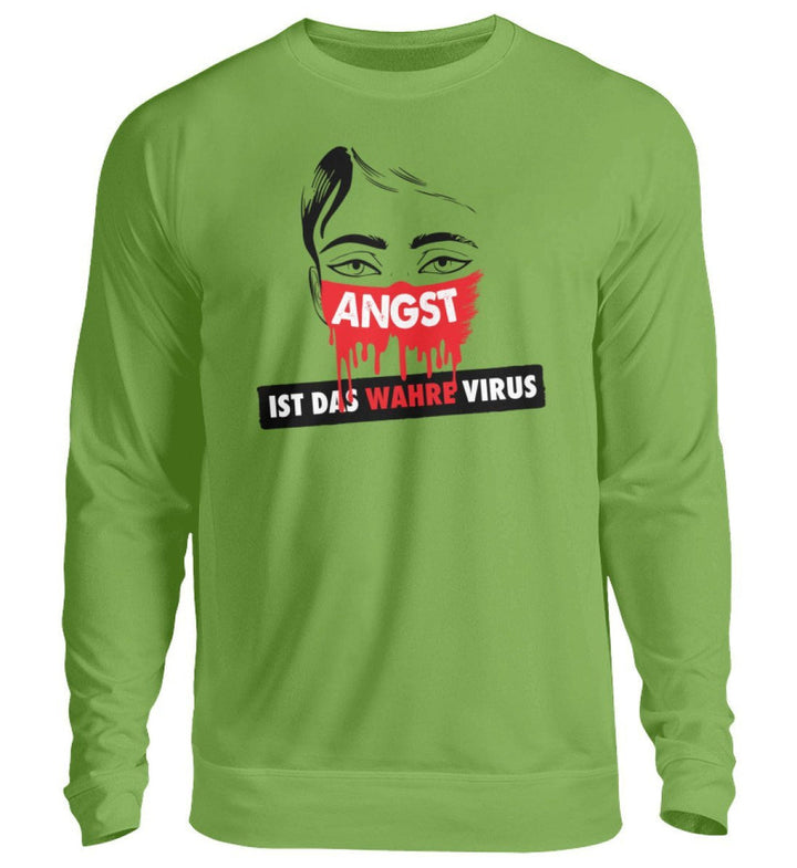 SWEATER BUBEN • ANGST IST DAS WAHRE VIRUS-HARLEKINSHOP