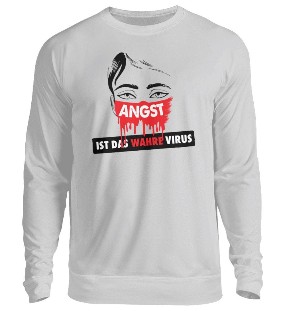 SWEATER BUBEN • ANGST IST DAS WAHRE VIRUS-HARLEKINSHOP