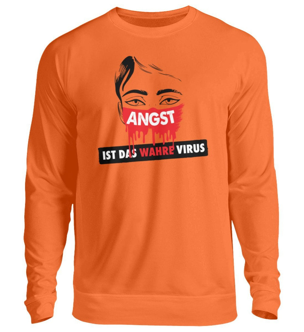 SWEATER BUBEN • ANGST IST DAS WAHRE VIRUS-HARLEKINSHOP