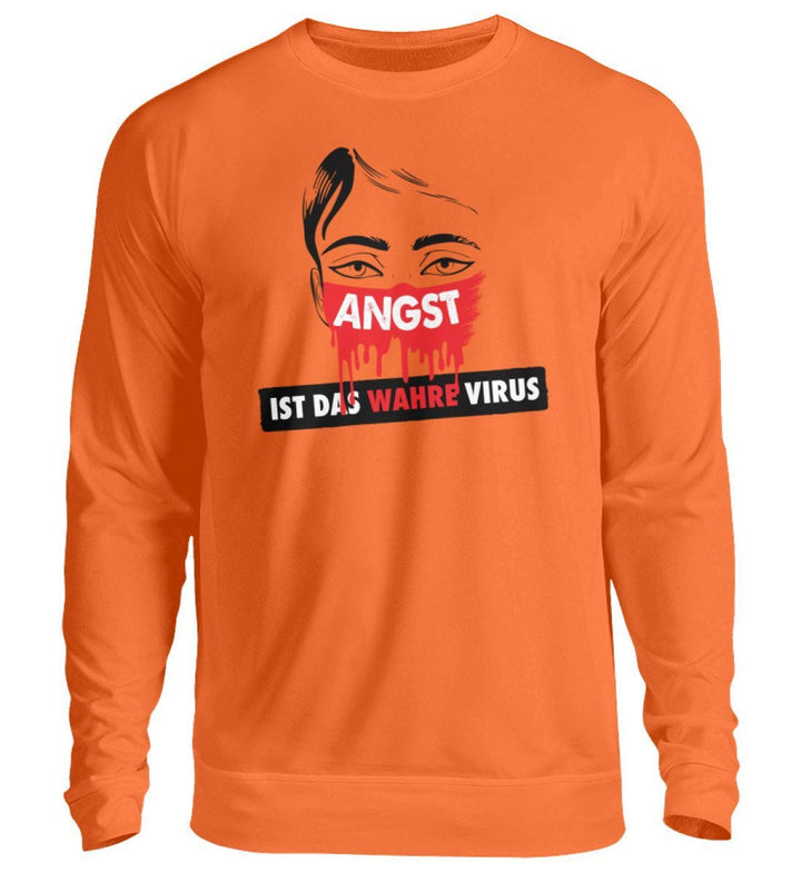 SWEATER BUBEN • ANGST IST DAS WAHRE VIRUS-HARLEKINSHOP