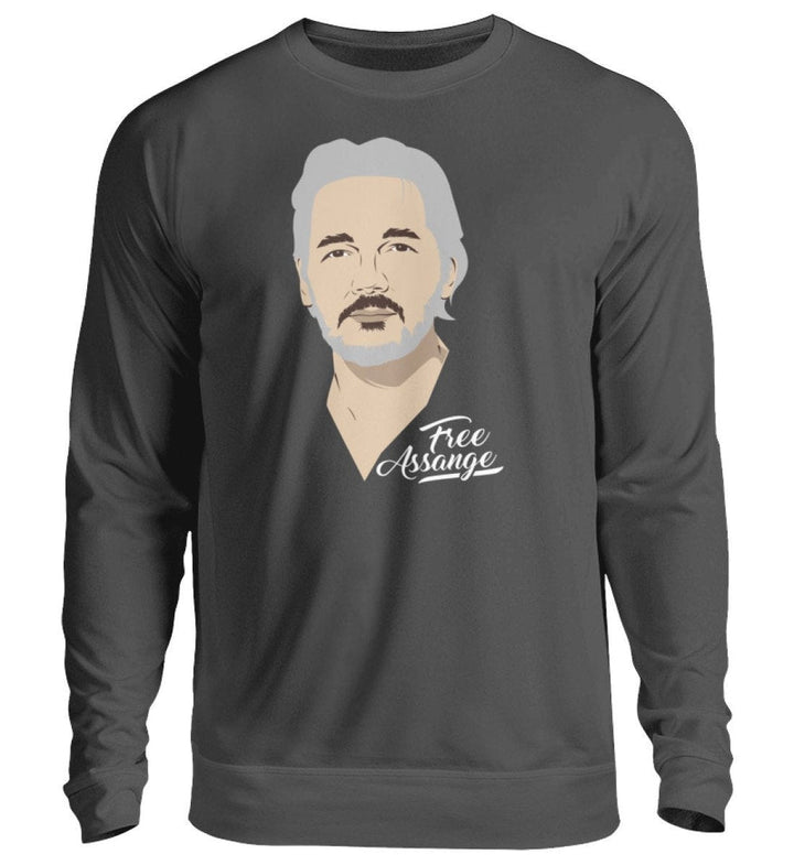 SWEATER BUBEN • FREE ASSANGE! / COLOR-HARLEKINSHOP
