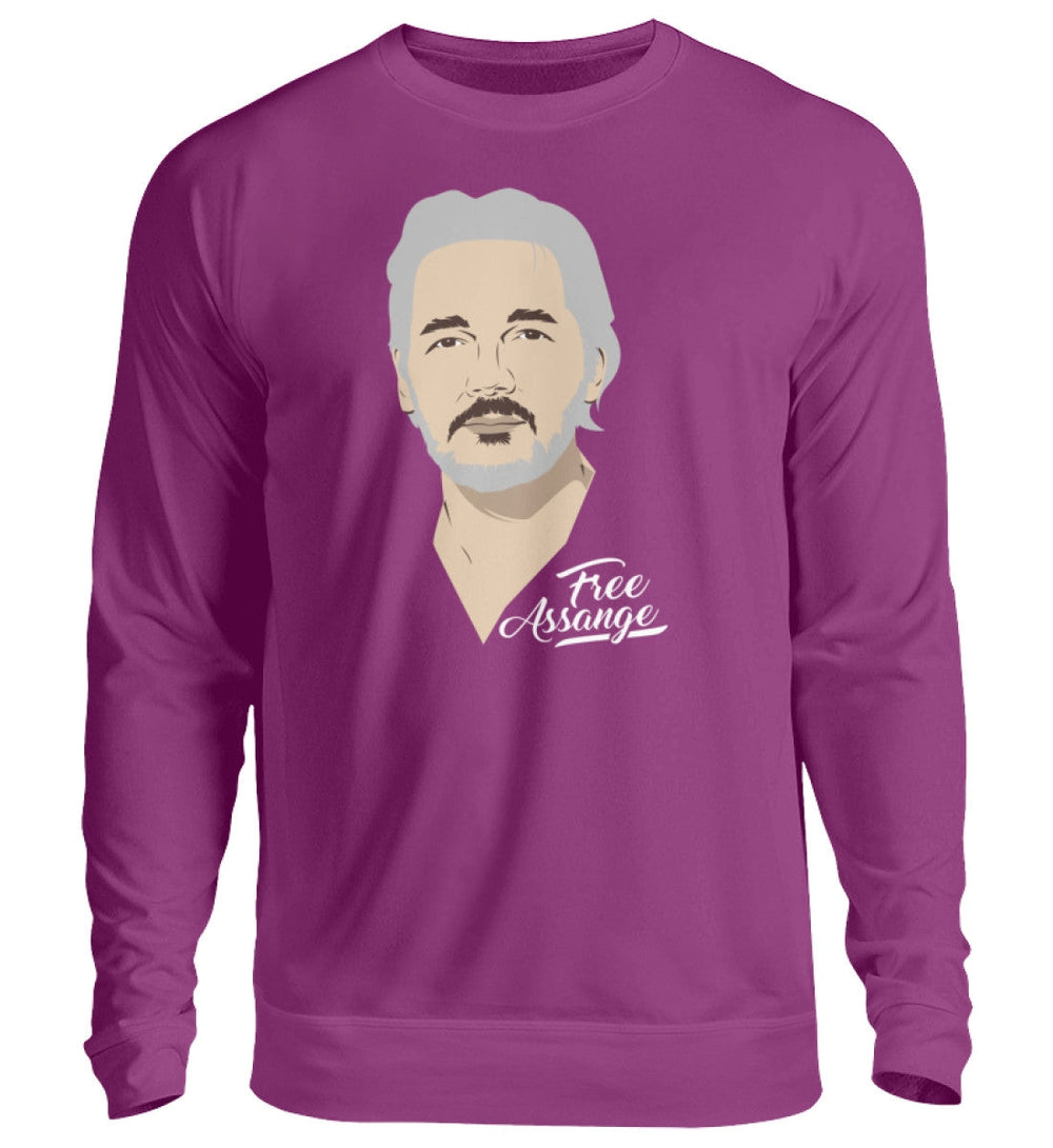 SWEATER MÄDELS • FREE ASSANGE! / COLOR-HARLEKINSHOP
