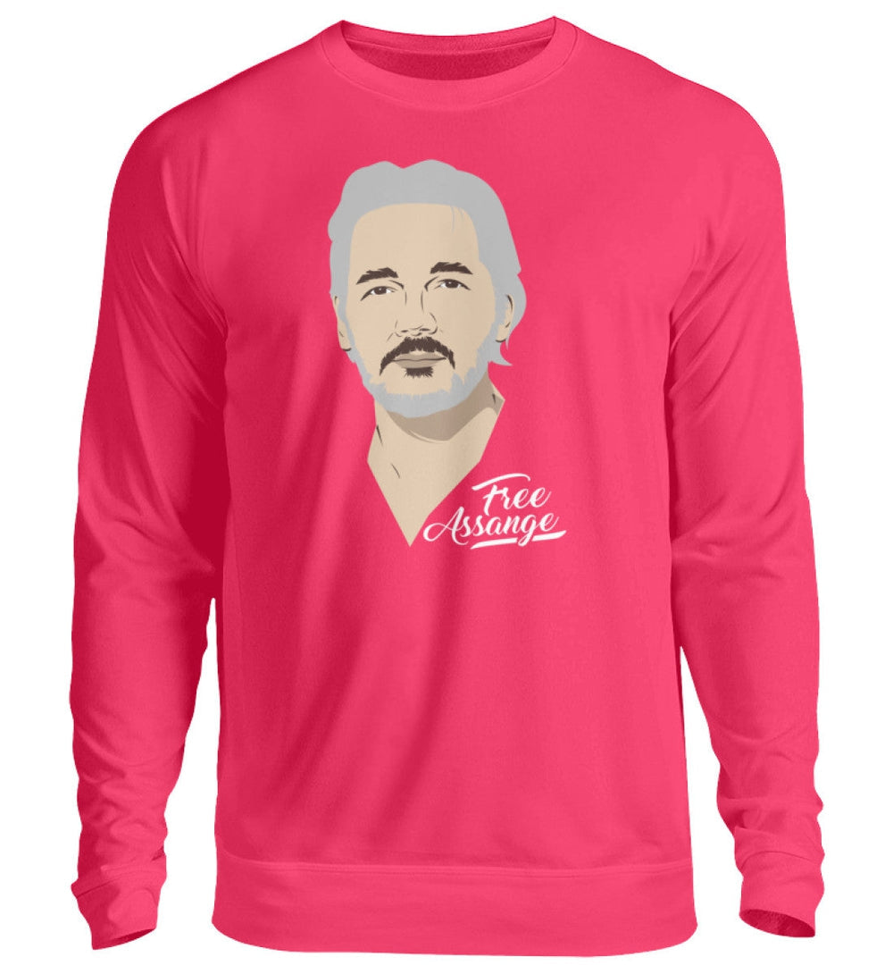 SWEATER MÄDELS • FREE ASSANGE! / COLOR-HARLEKINSHOP