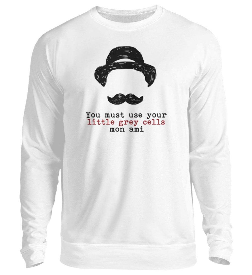 SWEATER MÄDELS • HERCULE-POIROT: USE YOUR GREY CELLS-HARLEKINSHOP