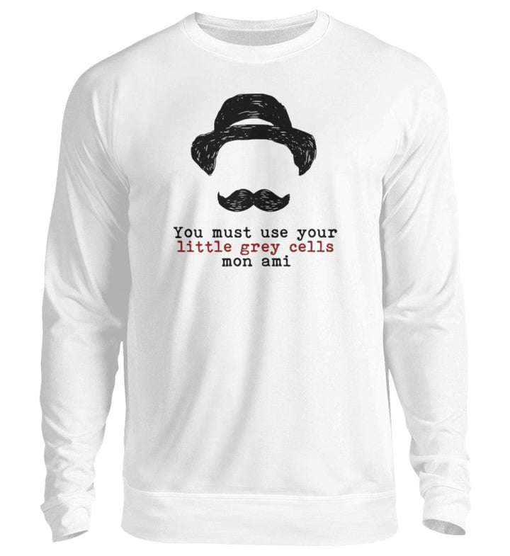SWEATER MÄDELS • HERCULE-POIROT: USE YOUR GREY CELLS-HARLEKINSHOP