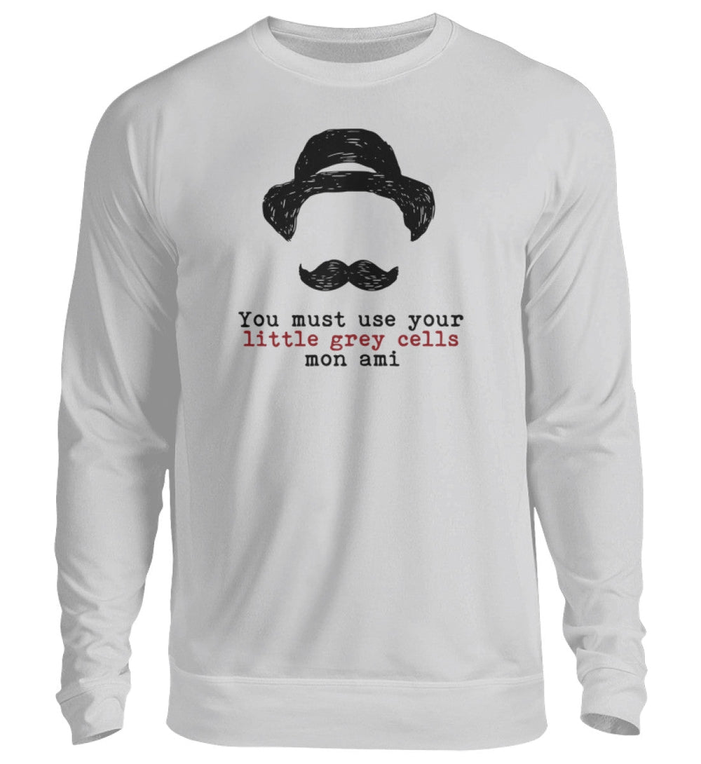 SWEATER MÄDELS • HERCULE-POIROT: USE YOUR GREY CELLS-HARLEKINSHOP