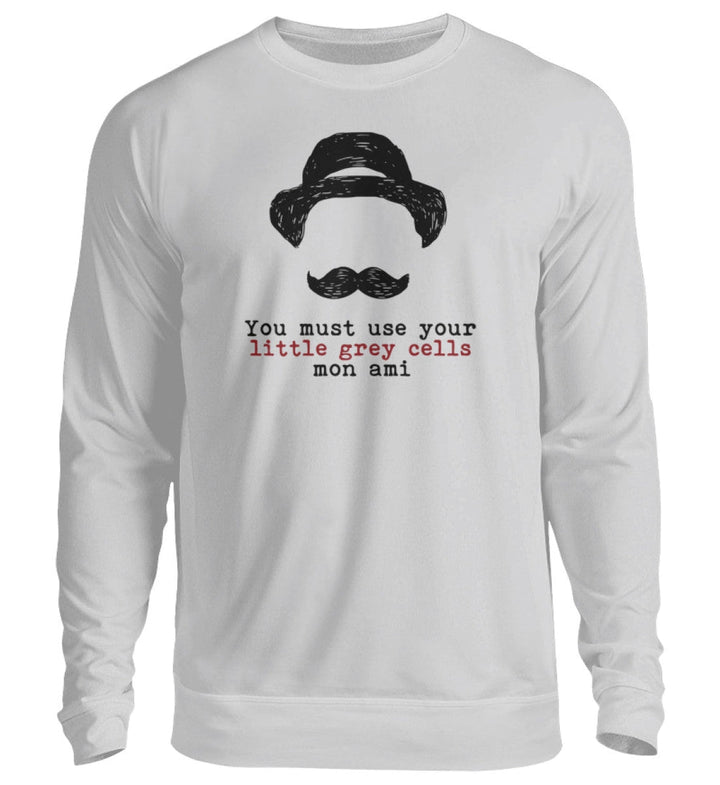 SWEATER MÄDELS • HERCULE-POIROT: USE YOUR GREY CELLS-HARLEKINSHOP