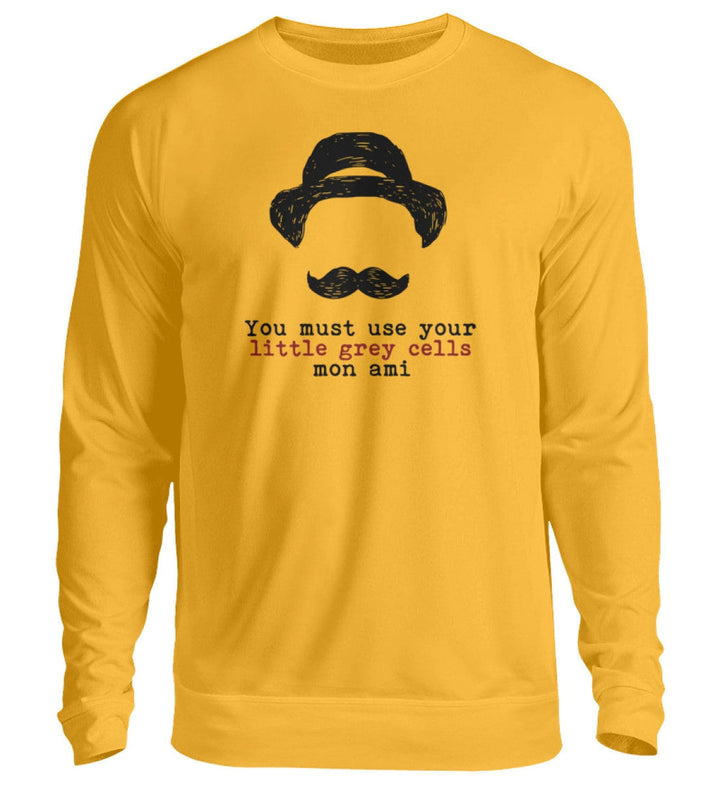 SWEATER MÄDELS • HERCULE-POIROT: USE YOUR GREY CELLS-HARLEKINSHOP