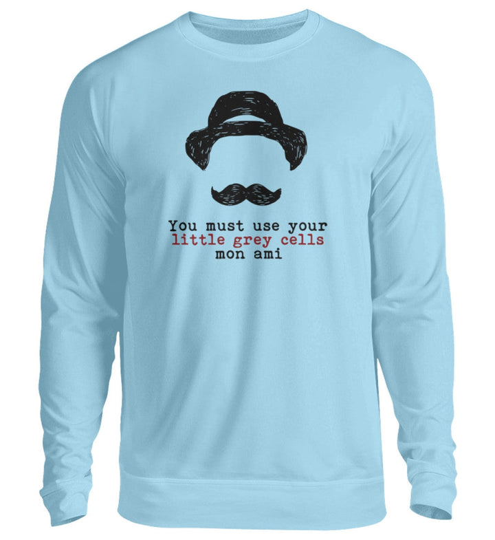 SWEATER MÄDELS • HERCULE-POIROT: USE YOUR GREY CELLS-HARLEKINSHOP