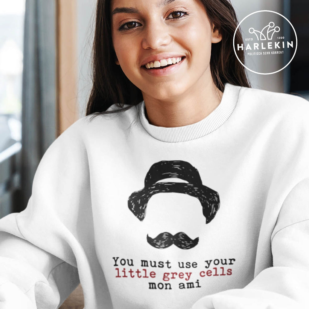 SWEATER MÄDELS • HERCULE-POIROT: USE YOUR GREY CELLS-HARLEKINSHOP