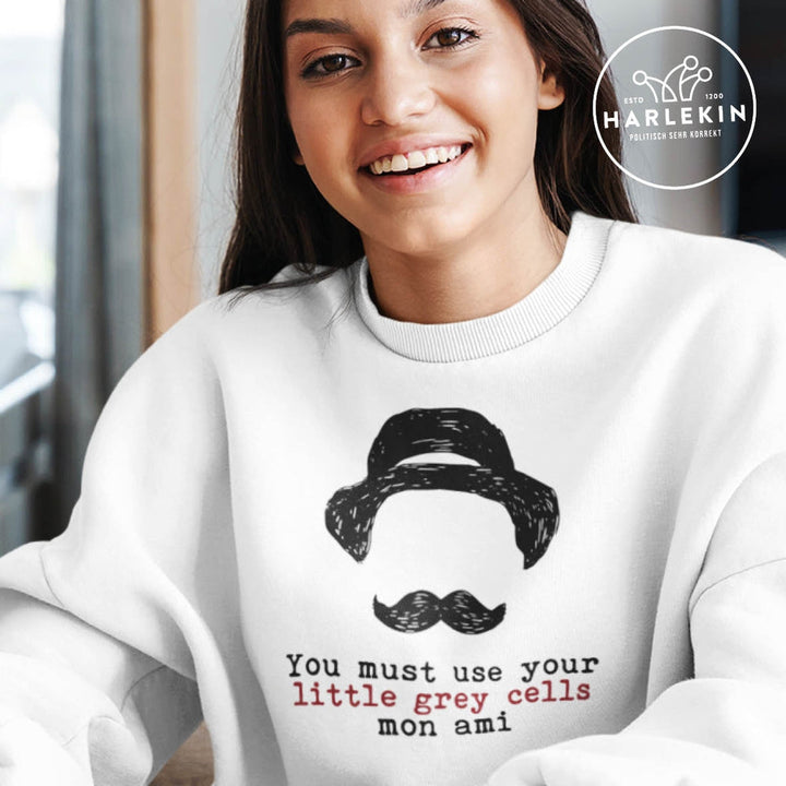 SWEATER MÄDELS • HERCULE-POIROT: USE YOUR GREY CELLS-HARLEKINSHOP