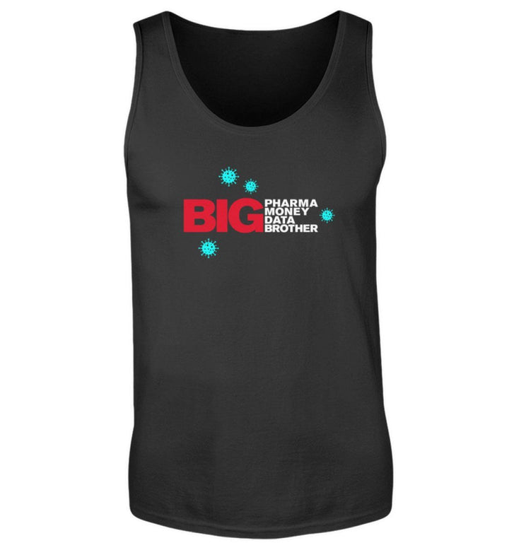 TANK TOP BUBEN • BIG PHARMA, BIG MONEY-HARLEKINSHOP