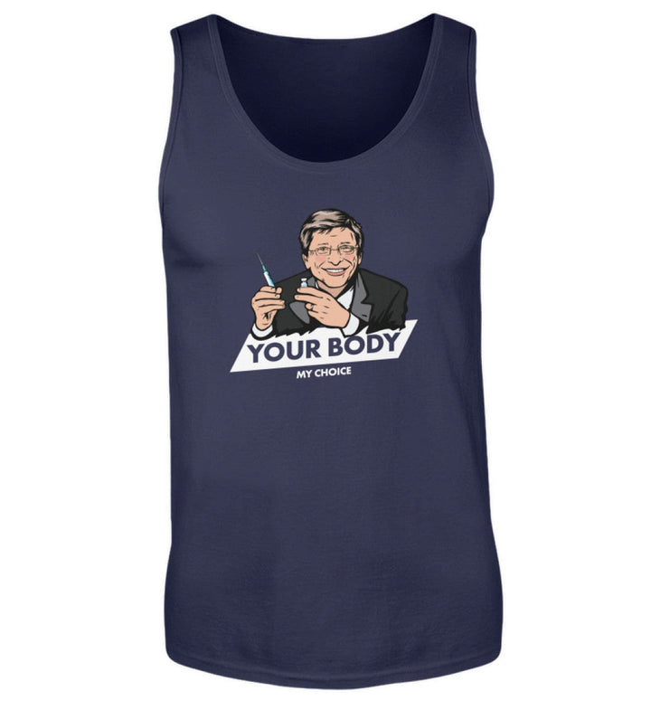 TANK TOP BUBEN • BILL: YOUR BODY MY CHOICE-HARLEKINSHOP