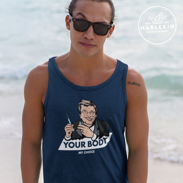 TANK TOP BUBEN • BILL: YOUR BODY MY CHOICE-HARLEKINSHOP