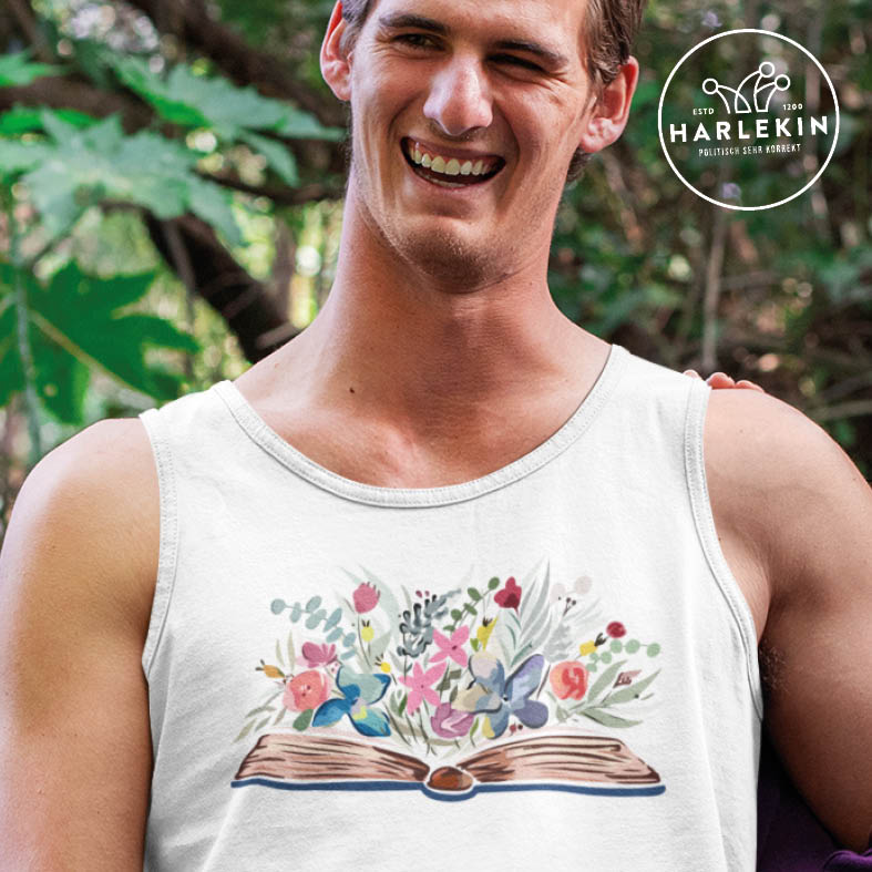 TANK TOP BUBEN • BOOKS & FLOWERS-HARLEKINSHOP