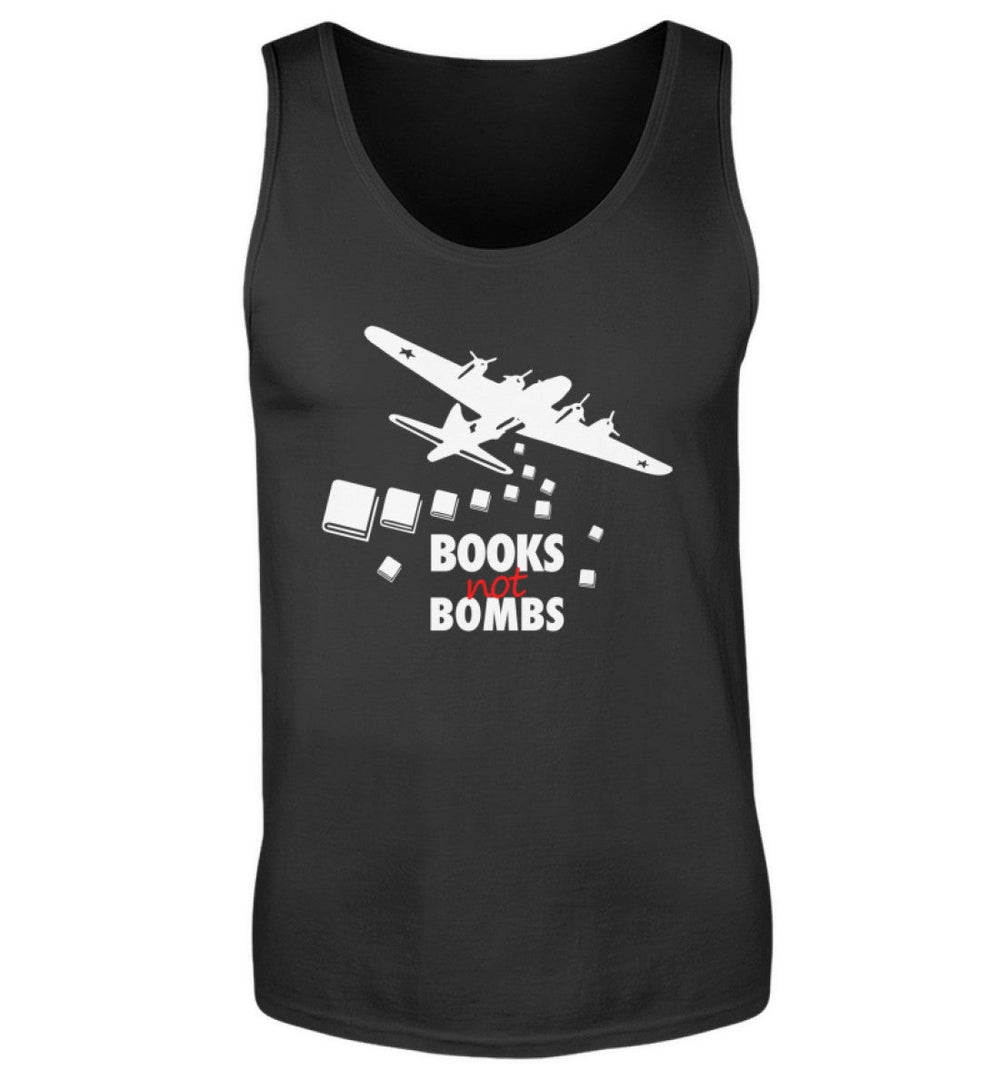 TANK TOP BUBEN • BOOKS NOT BOMBS-HARLEKINSHOP