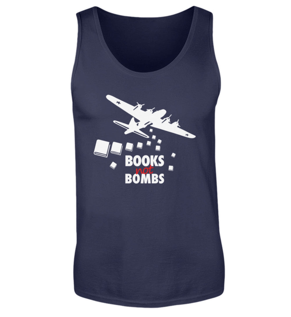 TANK TOP BUBEN • BOOKS NOT BOMBS-HARLEKINSHOP