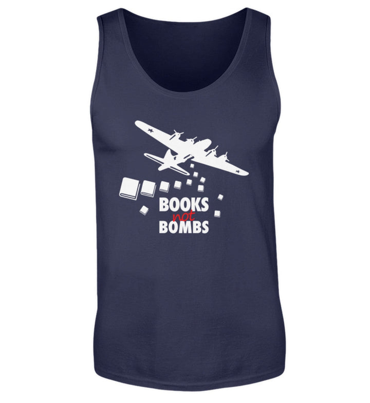 TANK TOP BUBEN • BOOKS NOT BOMBS-HARLEKINSHOP