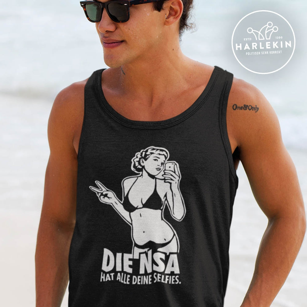 TANK TOP BUBEN • DIE NSA HAT ALLE DEINE SELFIES-HARLEKINSHOP