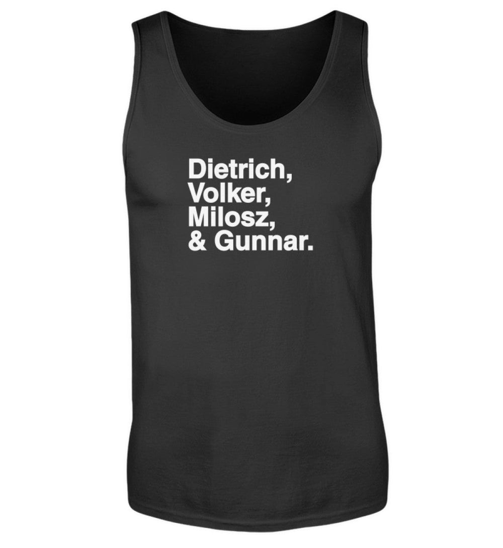 TANK TOP BUBEN • DIETRICH, VOLKER, MILOSZ & GUNNAR.-HARLEKINSHOP