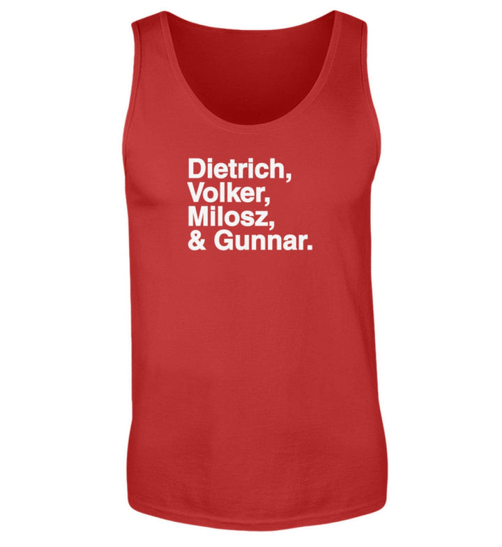 TANK TOP BUBEN • DIETRICH, VOLKER, MILOSZ & GUNNAR.-HARLEKINSHOP