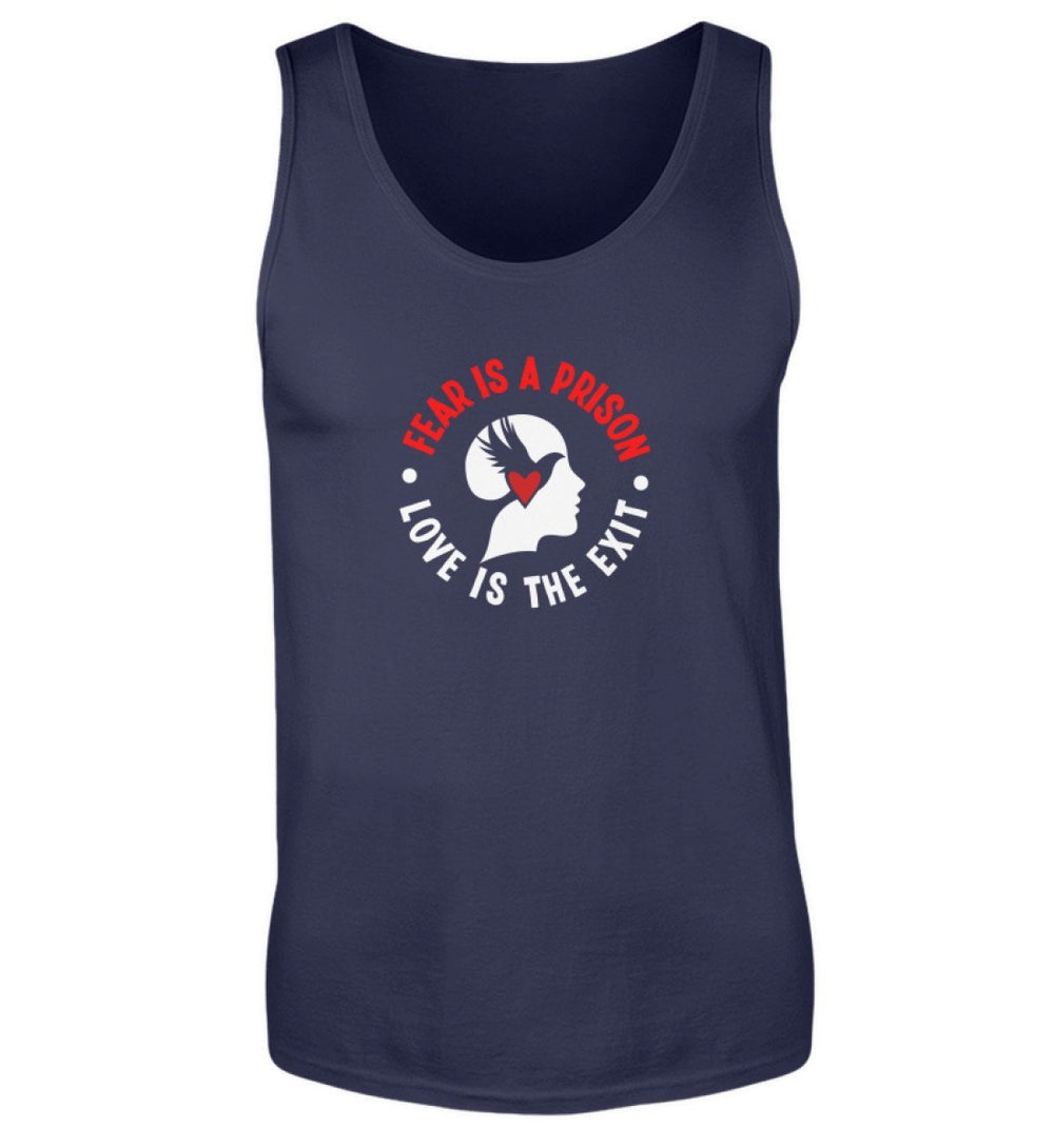 TANK TOP BUBEN • FEAR IS A PRISON-HARLEKINSHOP