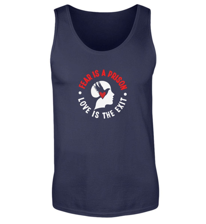 TANK TOP BUBEN • FEAR IS A PRISON-HARLEKINSHOP