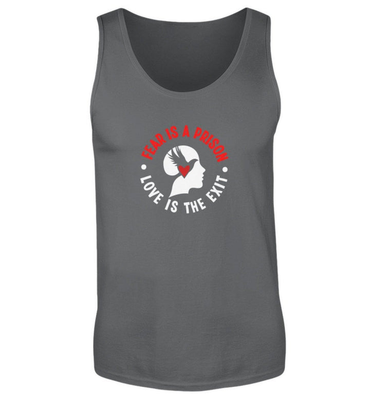 TANK TOP BUBEN • FEAR IS A PRISON-HARLEKINSHOP