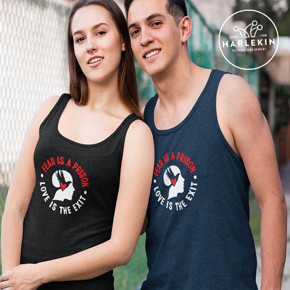 TANK TOP BUBEN • FEAR IS A PRISON-HARLEKINSHOP