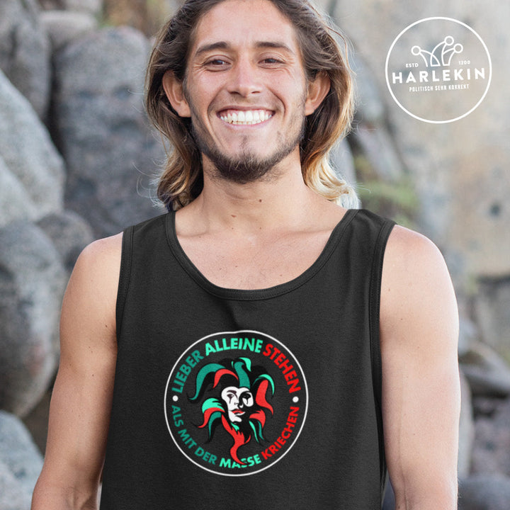 TANK TOP BUBEN • HARLEKIN: LIEBER ALLEINE STEHEN-HARLEKINSHOP
